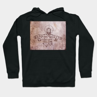 No tengan miedo / Don´t be afraid, religious illustration Hoodie